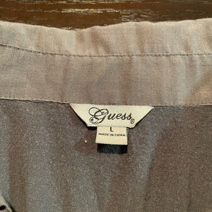 Gray Guess Top size large